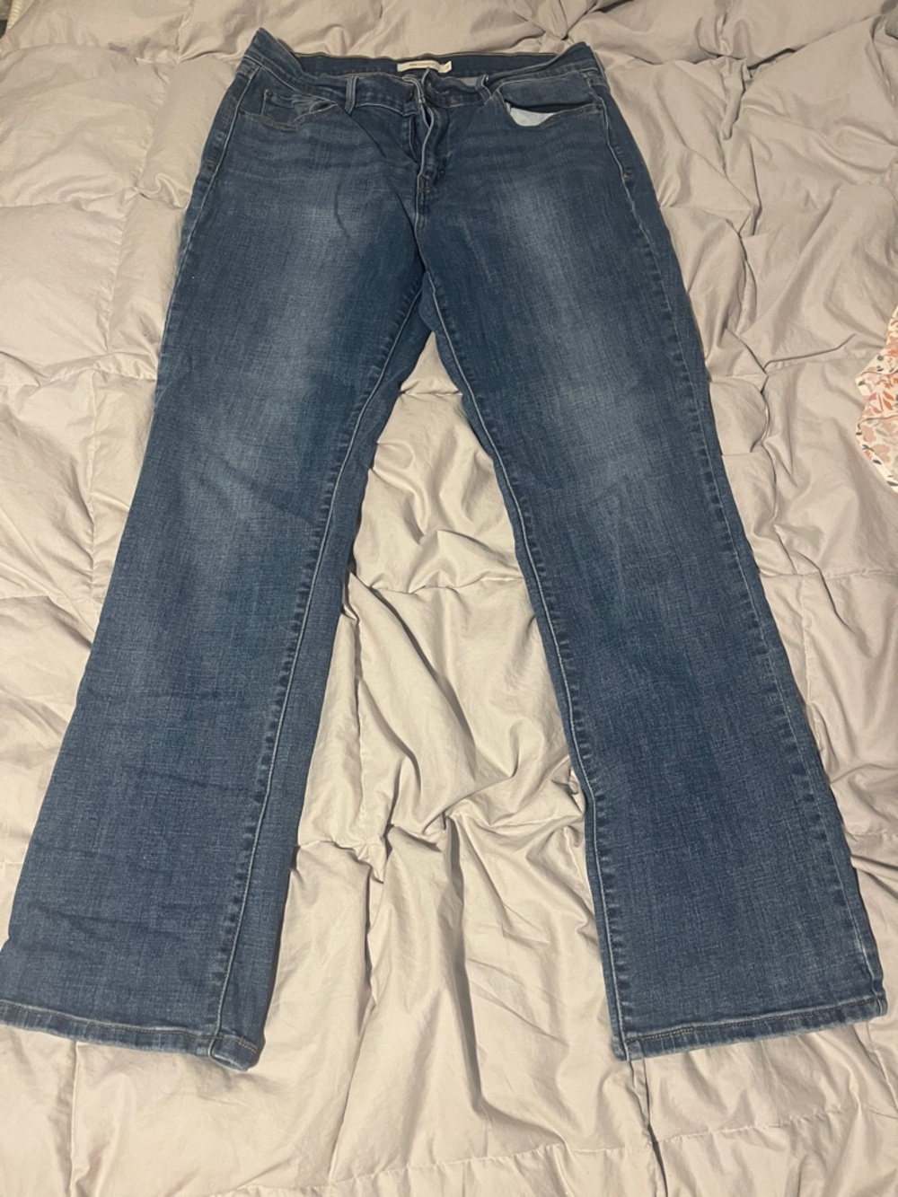 Levi's Women's Dark Blue Flare Jeans
